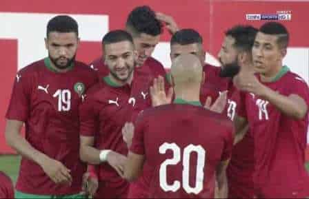 أمم افريقيا: زياش المتألق يقود الأسود إلى تجديد الفوز على إفريقيا الوسطى