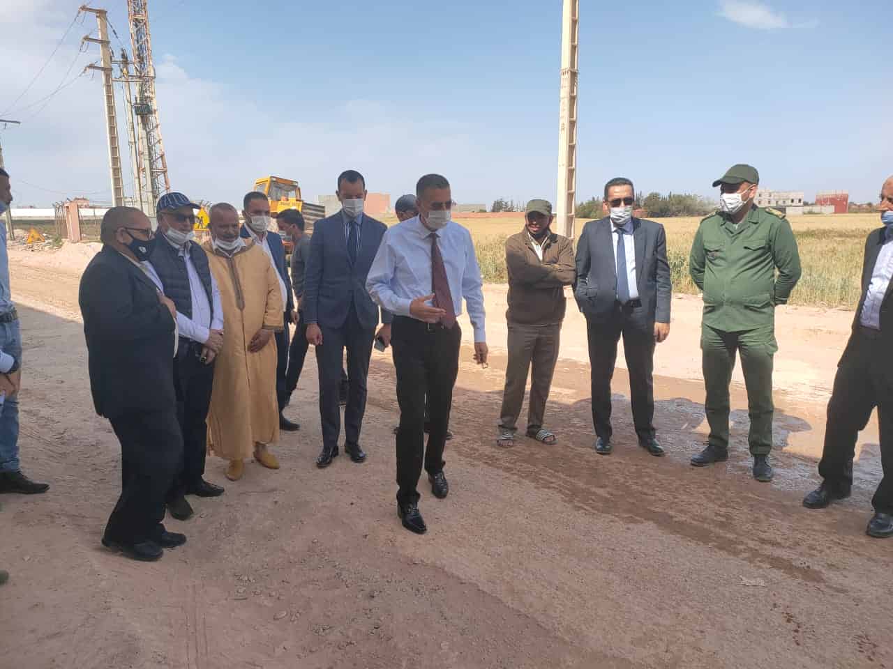شتوكة ايت باها: طريق تدارت ” بوسباط ”  يرى النور،  وعامل الإقليم يحقق حلم الساكنة