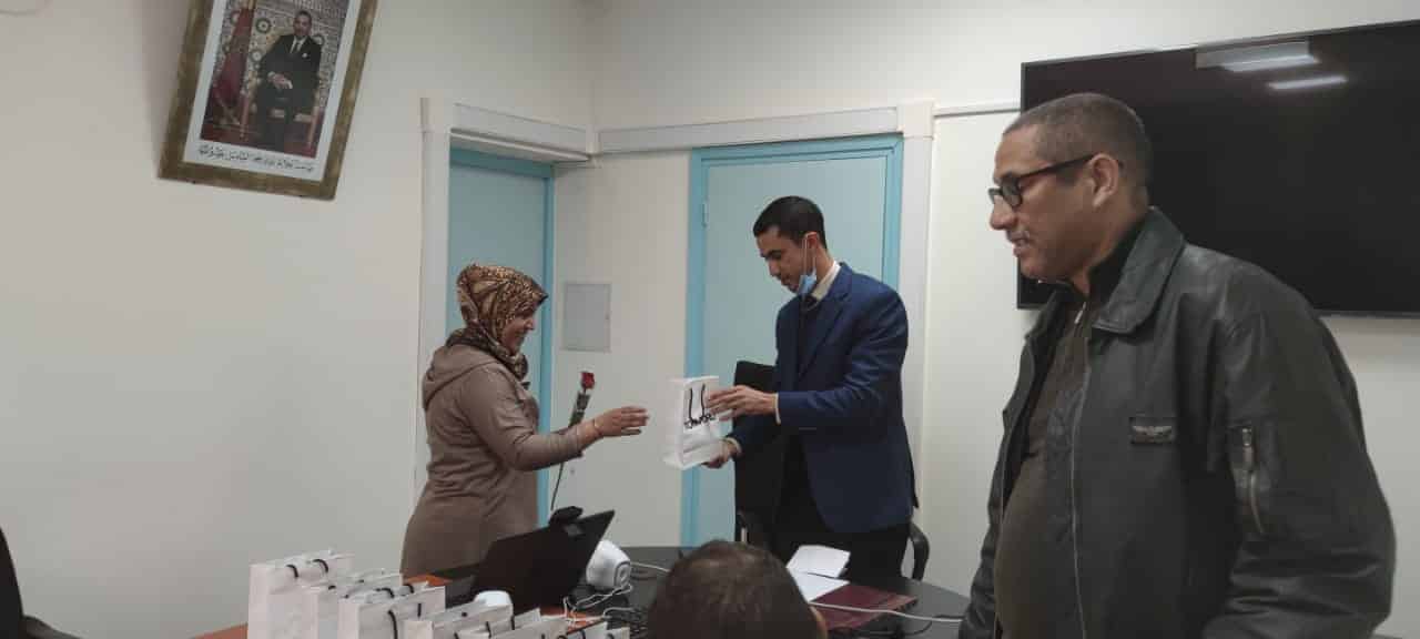 أسرة التجهيز والنقل واللوجستيك بتيزنيت تحتفي بالنساء بمناسبة يوم العالمي للمراة
