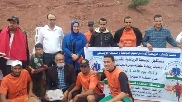 تارودانت.. الجمعية الرياضية لشباب الدير قيادة ودائرة  ” قطب ”   سيدي موسى الحمري  جمعيات رياضية لمنطقة سوس لألعاب القوى للكبار