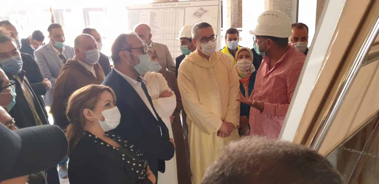 جهة سوس ماسة ..إعطاء الانطلاقة الرسمية لأشغال الشطر الأول لاستكمال بناء وإعادة تهيئة دار الفنون بأكادير