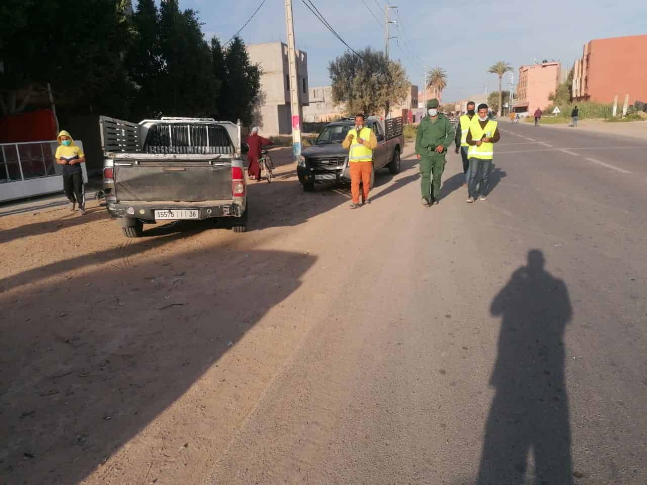 تارودانت.. السلطة  المحلية بقيادة  أحمر  تقود حملات تحسيسية بخطورة “كورونا”