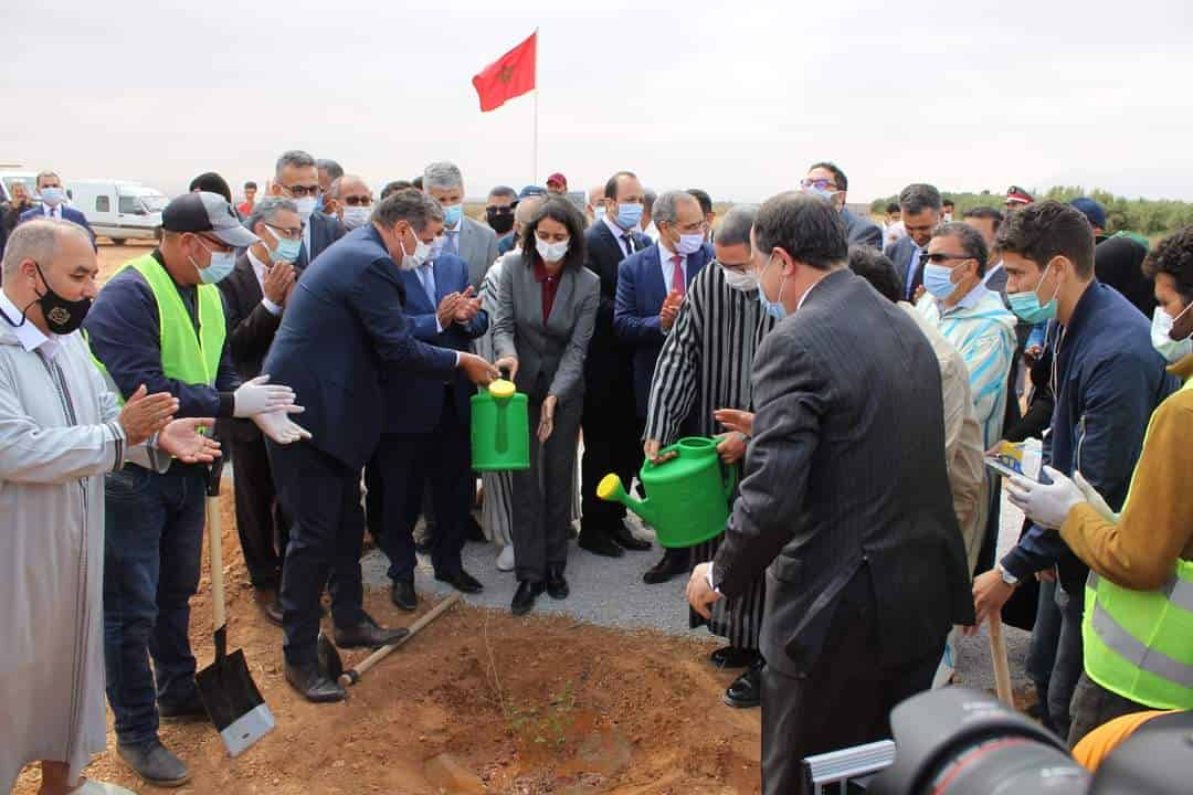إقليم تزنيت:السيد عزيز أخنوش يشرف على إطلاق العديد من المشاريع الفلاحية