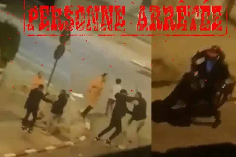 شريط فيديو يسقط مجرما خطيرا بقبضة الشرطة