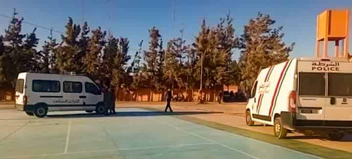 تعزيزات أمنية مكثفة لمبارة أمل طلبة بيوكرى
