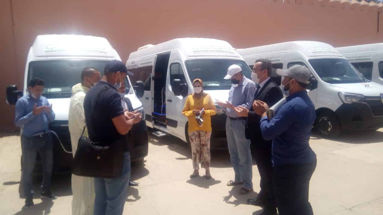 مركبات جديدة لتعزيز أسطول نقل العمال الزراعيين بإقليم اشتوكة ايت باها