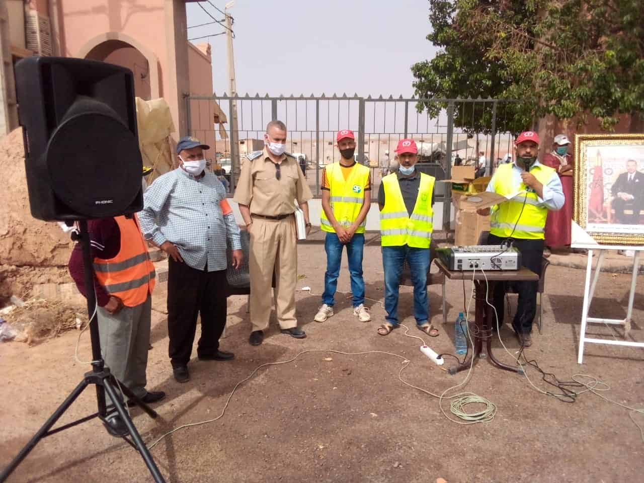 تارودانت:بالصور…حملات أمنية مشتركة لفرض حالة الطوارئ الصحية وسط تجاوب المواطنين