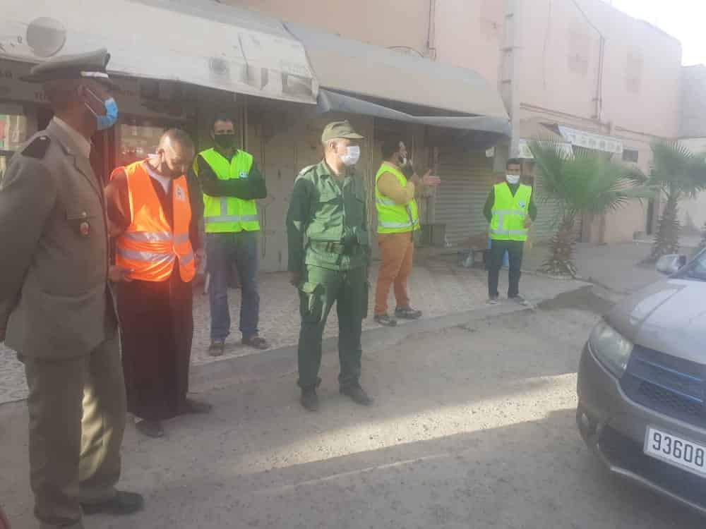 تارودانت: قيادة احمر تتفاعل مع تعليمات عامل الاقليم لتطبيق التدابير الاحترازية