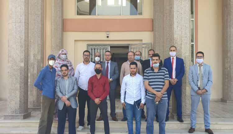وكيل الملك بمحكمة الداخلة الإبتدائية يستقبل المنظومة الإعلامية بالجهة