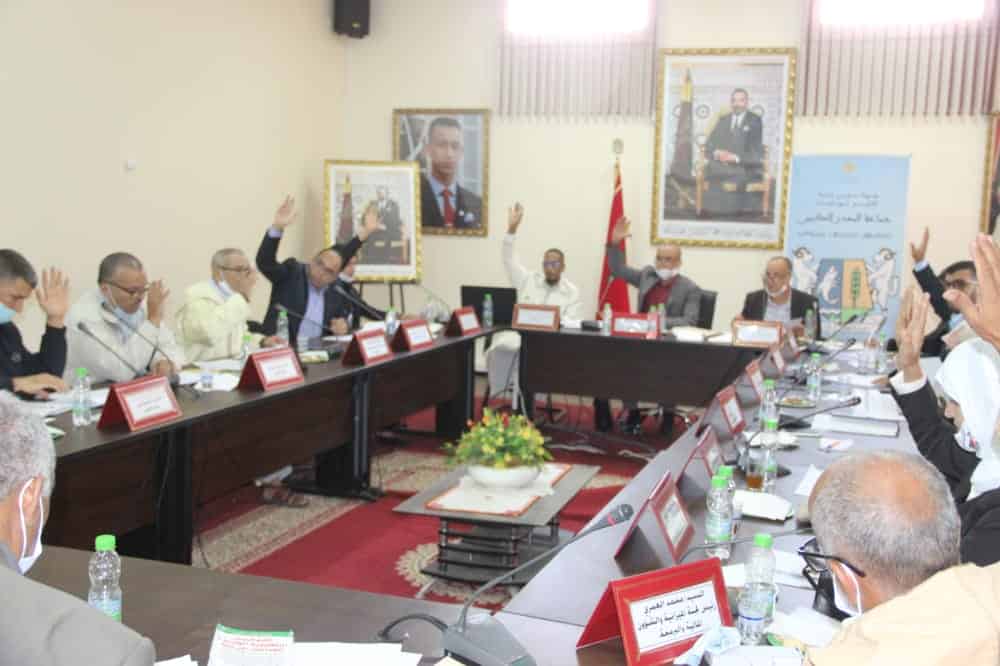 المجلس الجماعي المعدر الكبير يصادق بالإجماع على ميزانية سنة 2022.