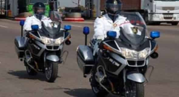 درك بلفاع يشن حملة أمنية ضد الدراجات النارية المخالفة للقانون
