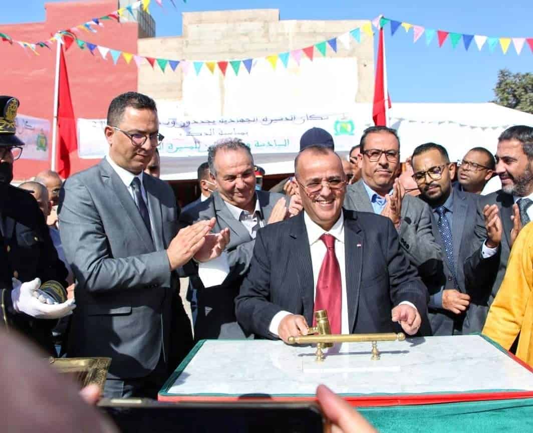 عامل عمالة انزكان ايت ملول يشرف على إنطلاقة أشغال المشروع الطرقي الجديد، الذي سيربط بين جماعتي اكادير والدشيرة