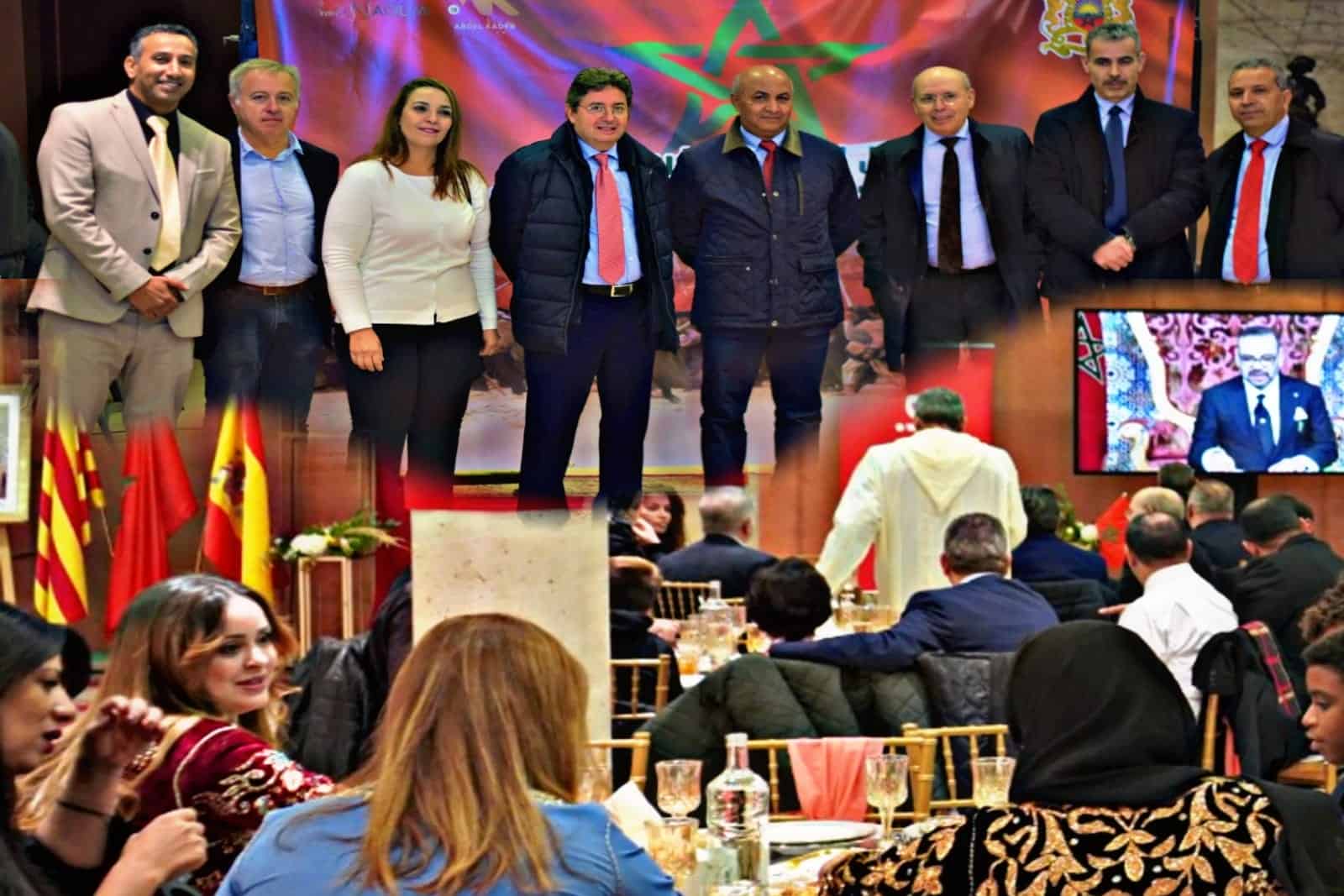مغاربة العالم : فعاليات المجتمع المدني و السياسي يخلدون ذكرى المسيرة الخضراء .