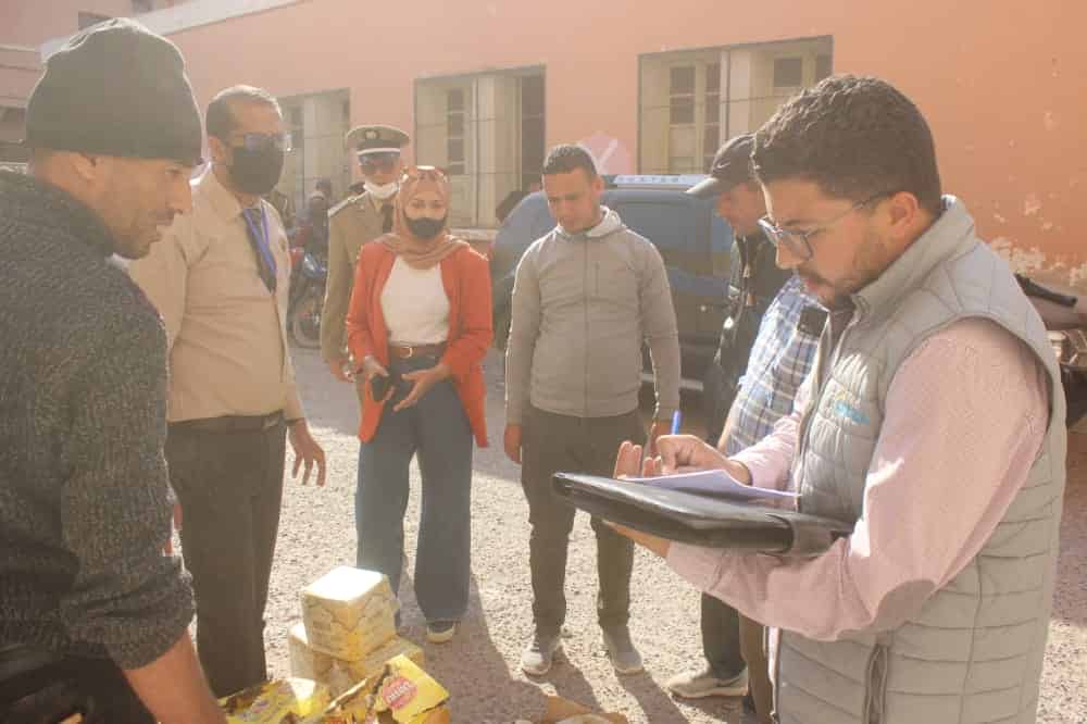 عاجل:حجز مواد غذائية فاسدة ببيوكرى