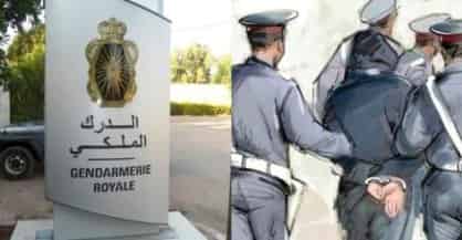 تارودانت : قائد مركز الدرك الملكي يشن حملة واسعة أمام المؤسسات و اصحاب الدراجات النارية و النقط السوداء