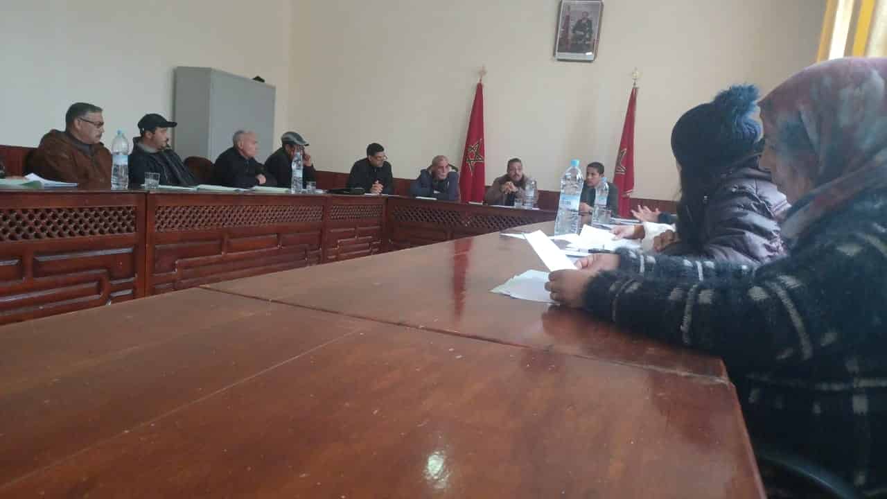 جماعة أيت أوريبل: إنعقاد أشغال الدورة الإستثنائية لشهر دجنبر