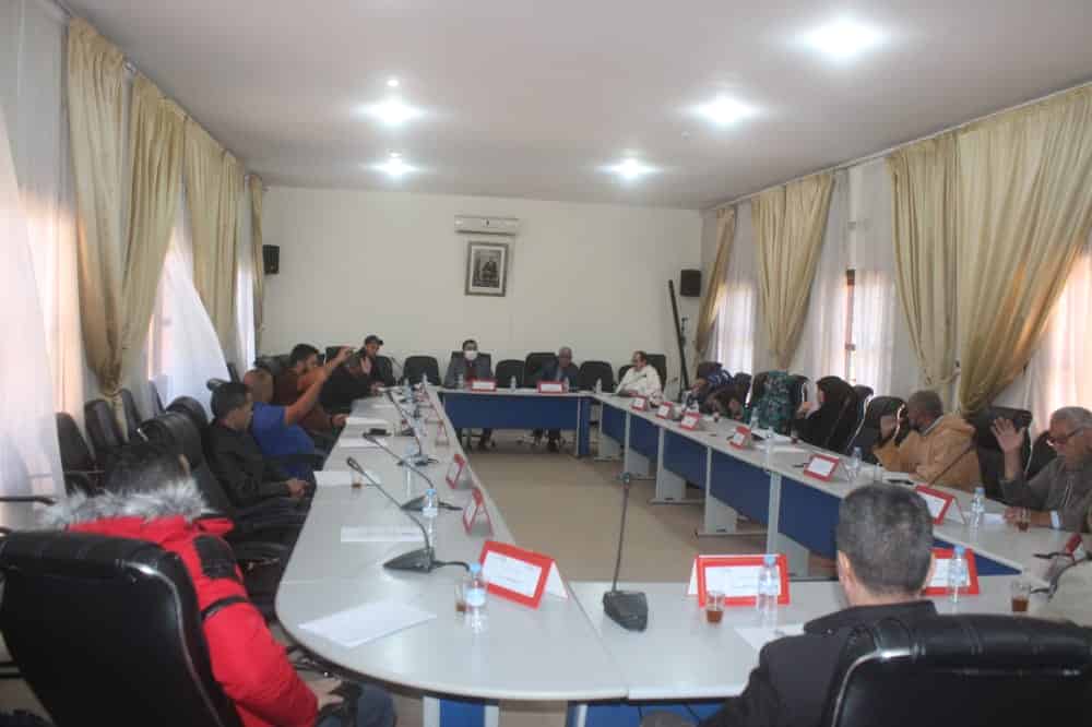 الإجماع عنوان الدورة الإستثنائية للجماعة الترابية إمي مقورن