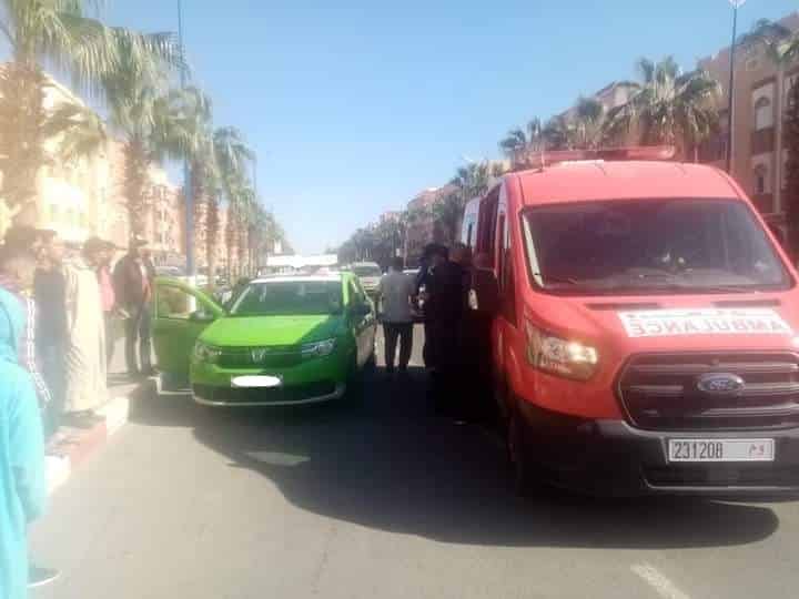 أولادتايمة : سيارة أجرة تصدم طفلا بالقرب من مدار المويسات