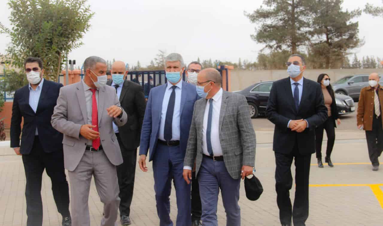 الوزير محمد صديقي في زيارة ميدانية لمشاريع التنمية الفلاحية بأشتوكة ايت باها