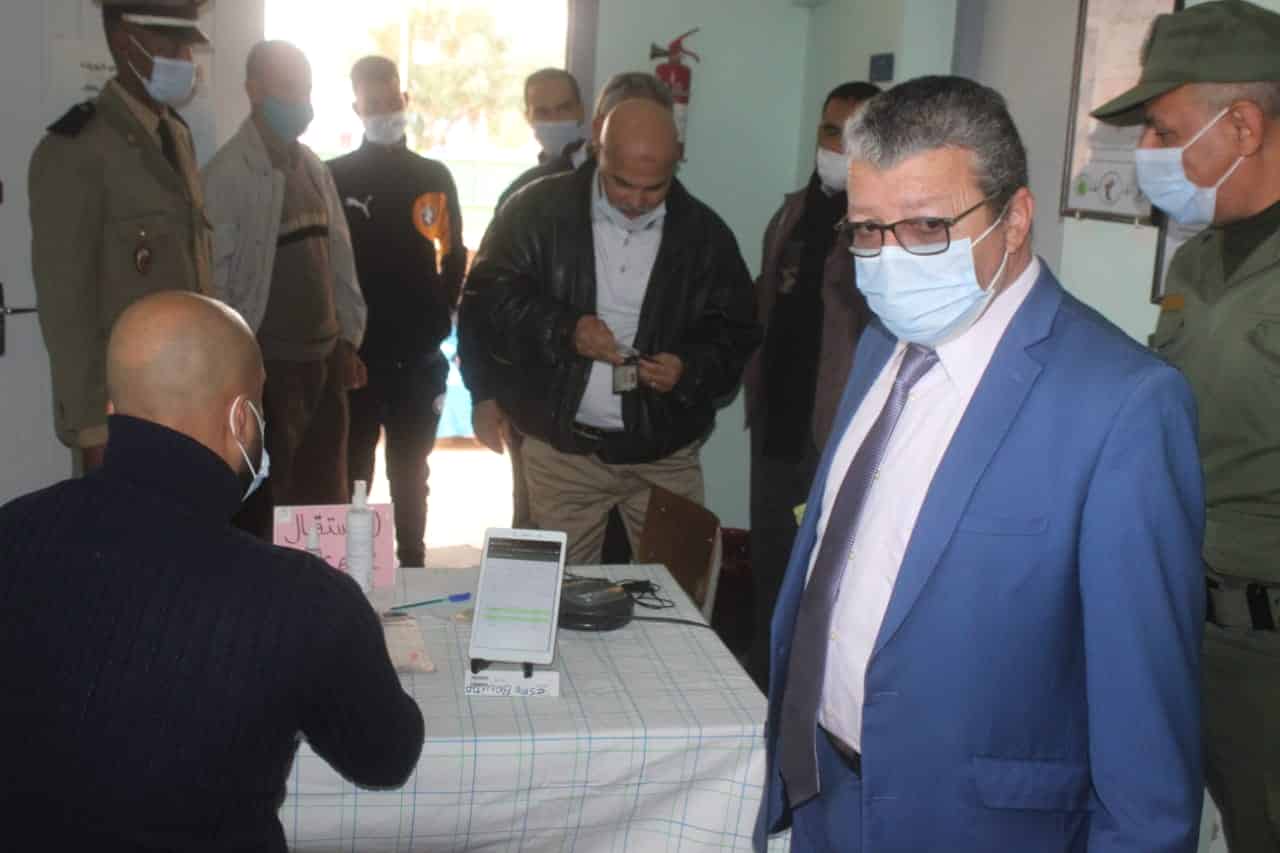 تارودانت:استمرار عملية تيويزي بقيادة احمر بإشراف من السلطات المحلية