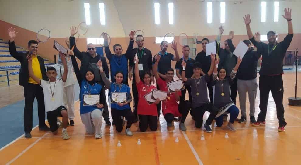 المديرية الاقليمية لوزارة التربية الوطنية والتعليم الاولي والرياضة بانزكان ايت ملول تنظم البطولة الاقليمية لرياضة البادمنتون