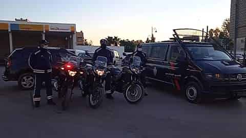 المنطقة الإقليمية للأمن بالخميسات تضيق الخناق على الخارجين عن  القانون بمناسبة رأس السنة