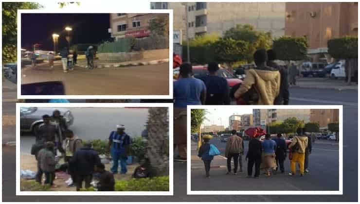سكان تيزنيت يطلقون دعوات لإجلاء المشردين والمختلين عقليا والأفارقة