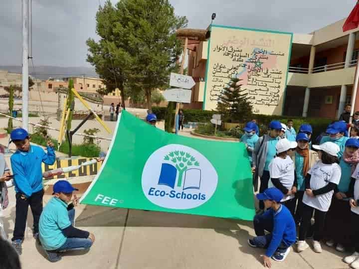 تارودانت:مدرسة اللوز بأولوز تحصل على اللواء الأخضر