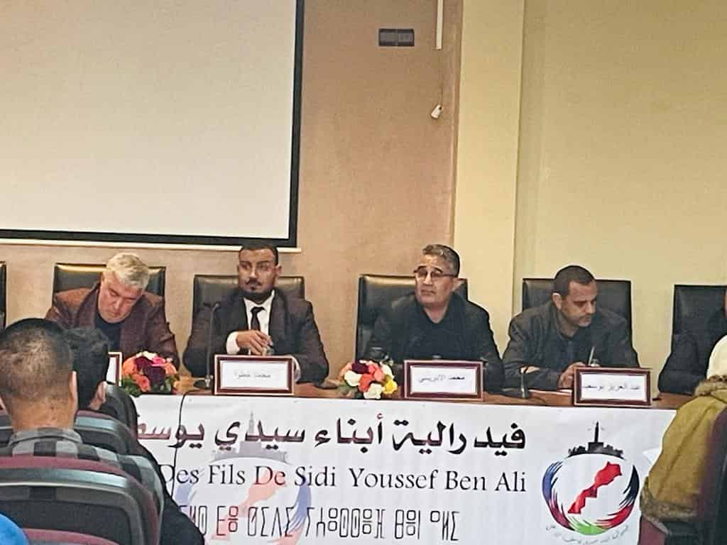 نواب العمدة في ضيافة المجتمع المدني بسيدي يوسف بن علي