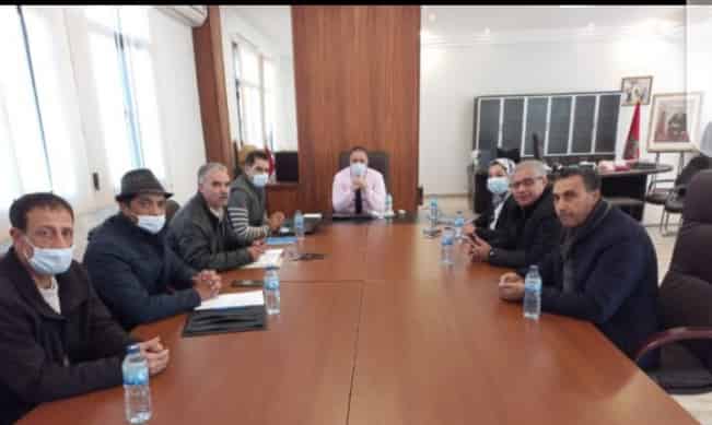 المدير الإقليمي للتعليم بالجديدة يعقد لقاء تواصليا مع الفرع الإقليمي لجمعية تنمية التعاون المدرسي