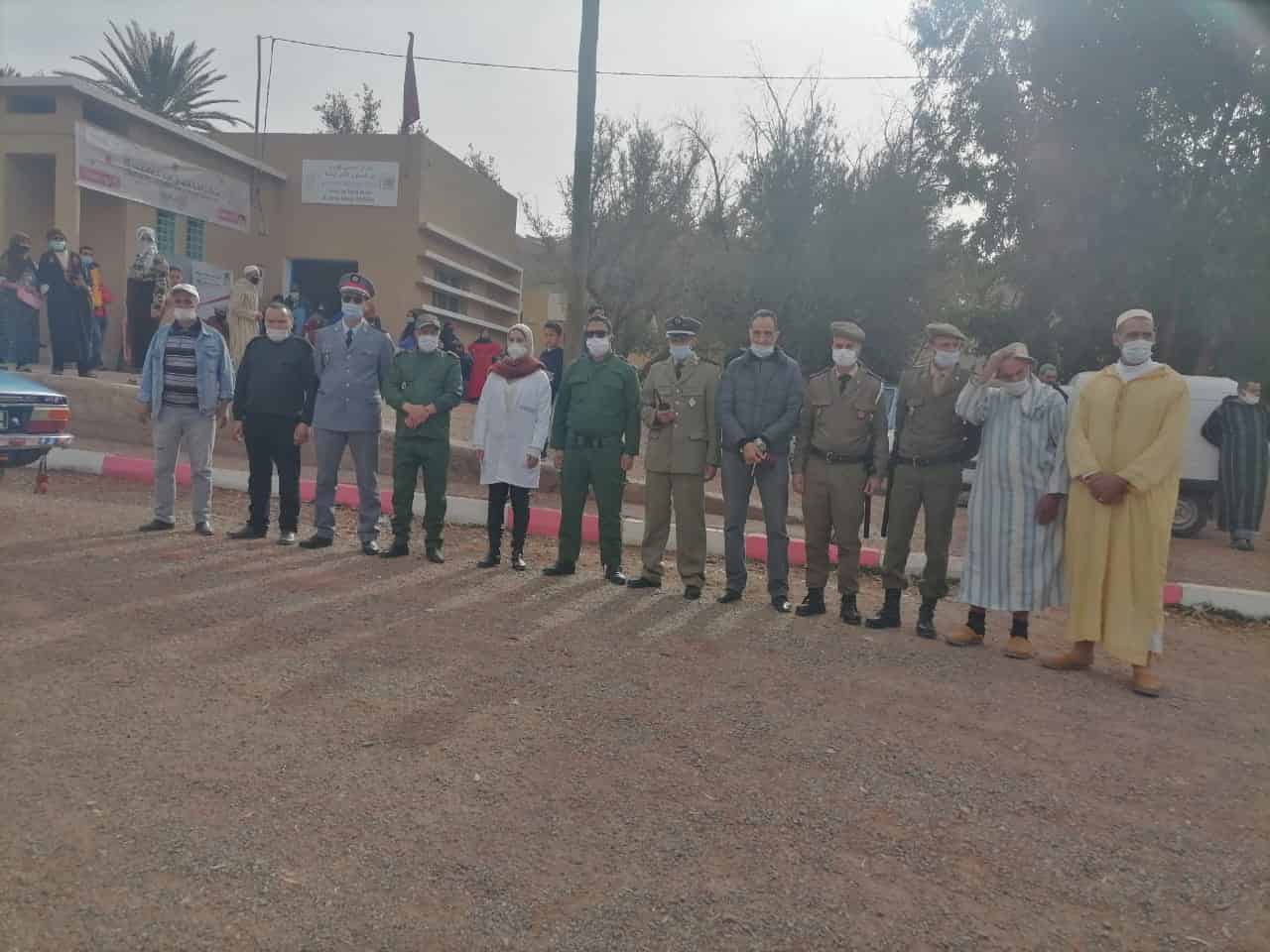 تارودانت: إقبال كبير على عملية التلقيح من طرف ساكنة اركانة