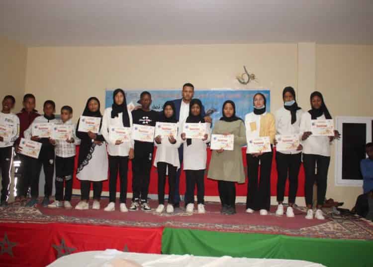 ثانوية الآمل التأهيلية بجماعة تسينت تحتفل بالمتفوقين.