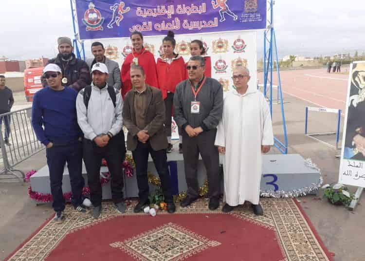 أبطال اعدادية زاوية سيدي الطاهر يتأهلون للبطولة المدرسية الجهوية ﻷلعاب القوى.