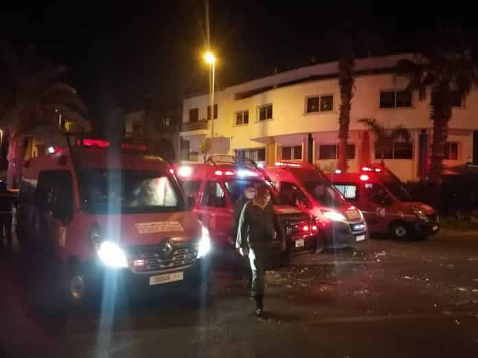 انفجار قنينة غاز بحي سكني بالدار البيضاء يودي بحياة شخص و يتسبب في جرح آخر