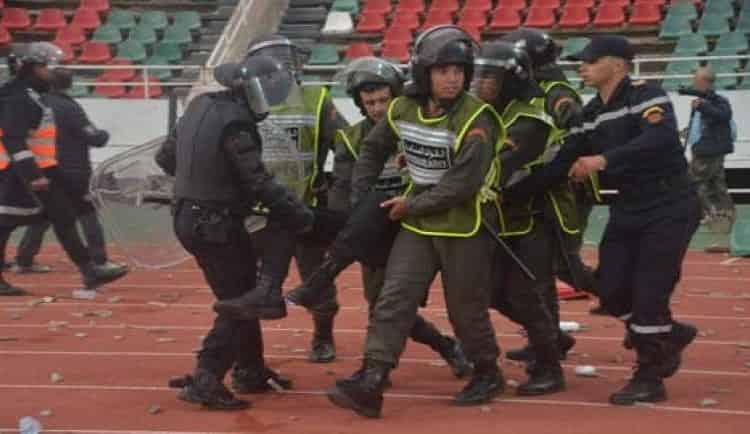 اكادير:توقيف 84 شخصا للاشتباه في تورطهم في ارتكاب أعمال الشغب الرياضي عقب مبارة الحسنية و الفتح الرباطي