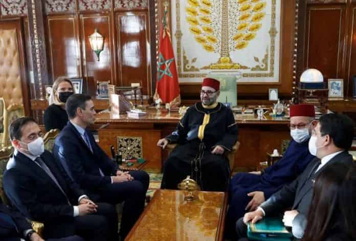 سانشيز يؤكد أمام جلالة الملك موقف اسبانيا من ملف الصحراء المغربية