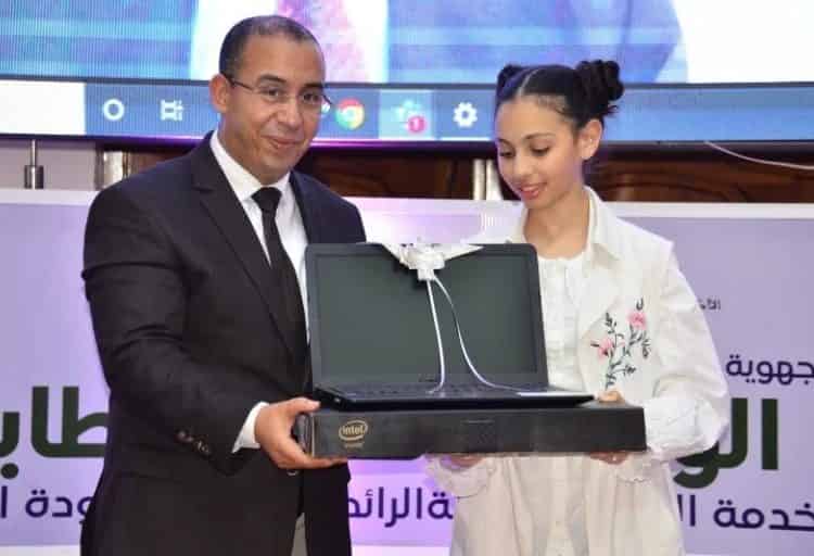 التلميذة هبة الله حيدة تتألق في الخطابة