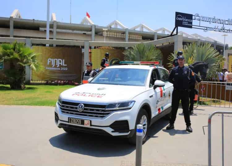 إجراءات أمنية مكثفة تسبق مباراة “الوداد الرياضي” و”الاهلي المصري”‬￼