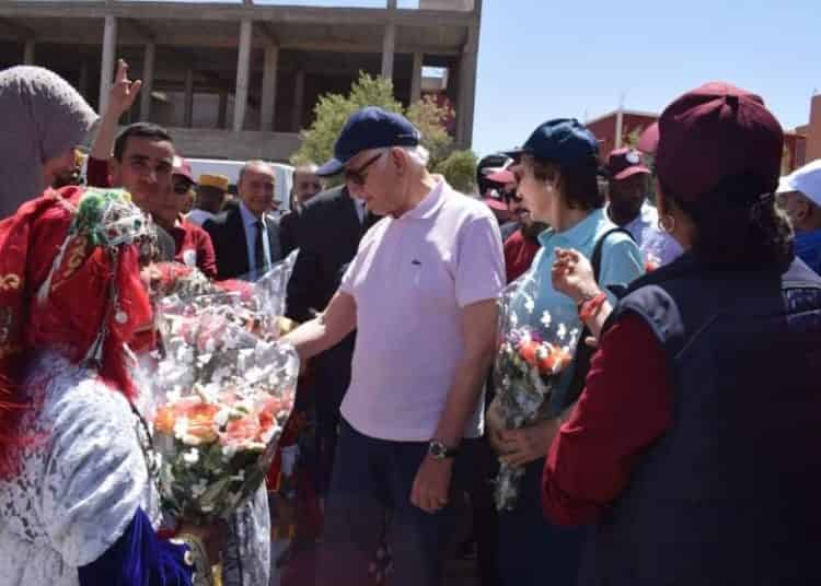 تارودانت:أندري ازولاي ونوال المتوكل يحلان باغرم