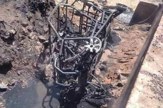 فاجعة:مصرع ثلاثة فرنسيبن حرقا داخل سيارة