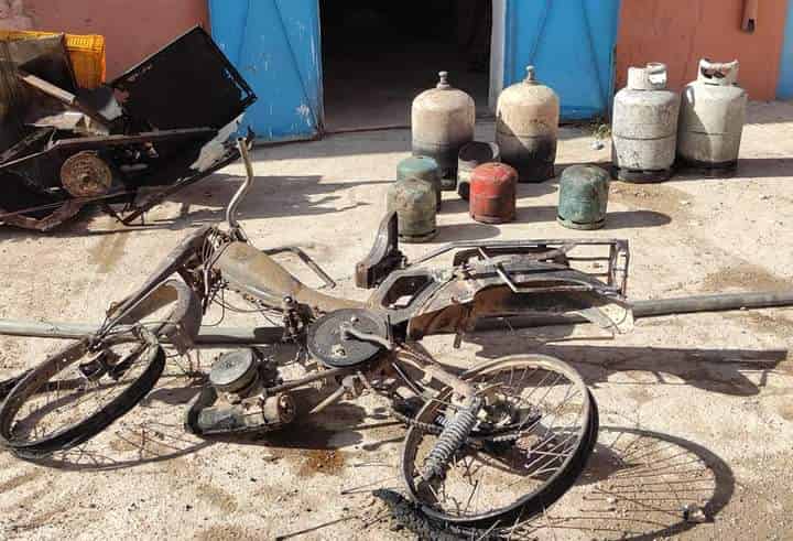 حريق ب”كراج” بمركز جماعة بونعمان