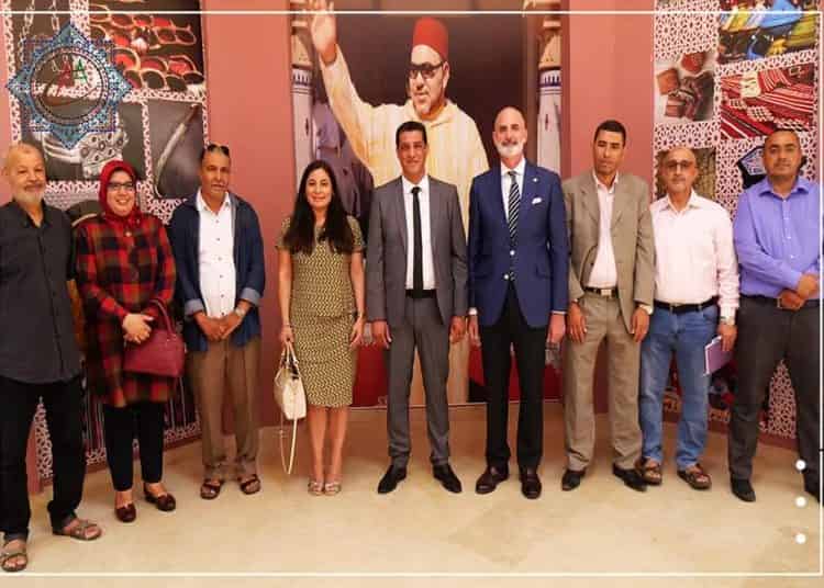 رئيس غرفة الصناعة التقليدية لجهة سوس ماسة يستقبل سفير جمهورية السلفادور