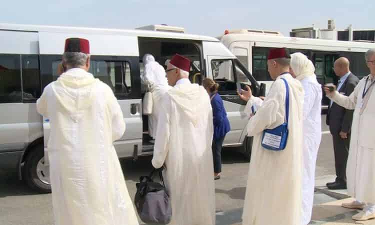 جلالة الملك “محمد السادس” يوجه الحجاج المغاربة قبيل مغادرتهم في اتجاه الديار المقدسة