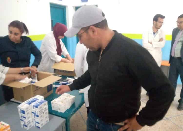 فعاليات إقتصادية تتبرع بأدوية طبية لفائدة سجن أيت ملول