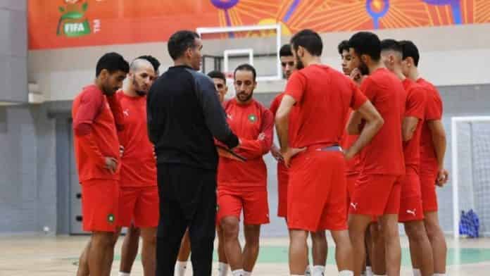 منافسات كأس العرب بالسعودية.. &nbsp;الدكيك يكشف عن لائحة اسود «&nbsp;الفوتسال&nbsp;»