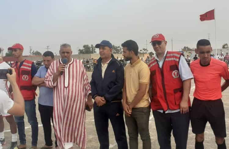 تارودانت:الملعب الجماعي أحمر لكلالشة يحتضن مباراة نهائي الدوري المحلي في كرة القدم