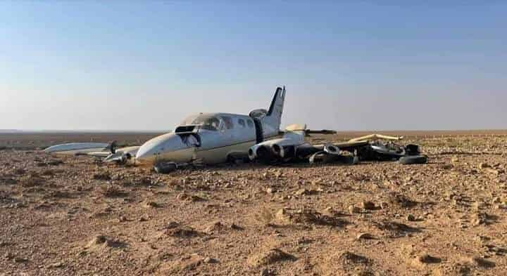سقوط طائرة سويدية ضواحي بولمان وعلى متنها شخصين
