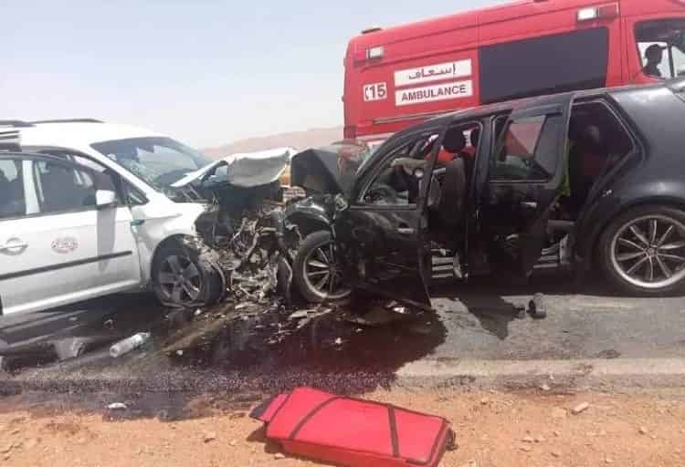 مصرع شخصين في حادثة سير قرب كلميم