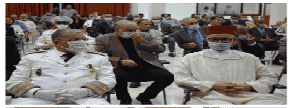 عامل إقليم تارودانت يترأس مراسيم الانصات للخطاب الملكي السامي بمناسبة الذكرى 23 لعيد العرش المجيد