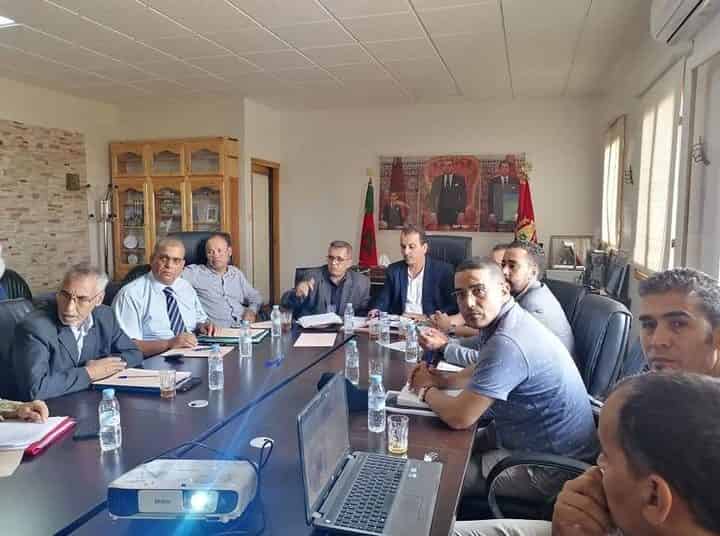 تزنيت:مقر المجلس الاقليمي يحتضن اجتماعا لتدارس وضعية الدخول المدرسي 2022/2023